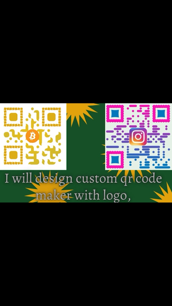 Design custom qr code maker with logo,qr code generator by ...