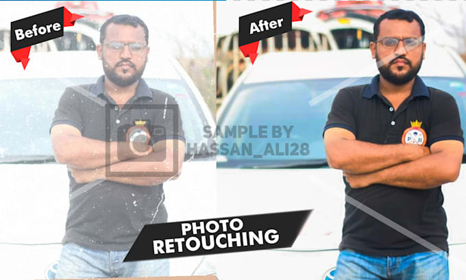 restore, repair and colorize your old or damaged family photos