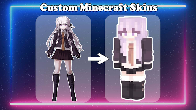 make you a high quality custom minecraft skin