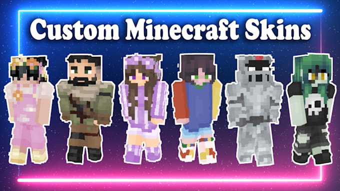 make you a high quality custom minecraft skin