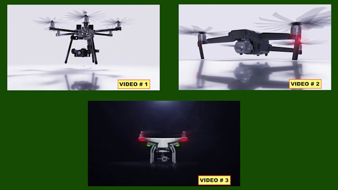 do 3d drone logo reveal video