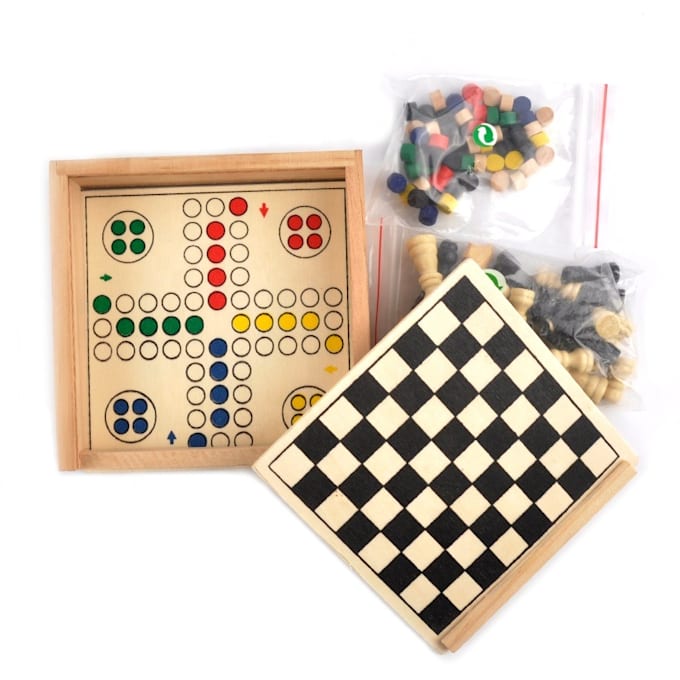 Develop strategy board games like chess game, ludo game, draughts, dice