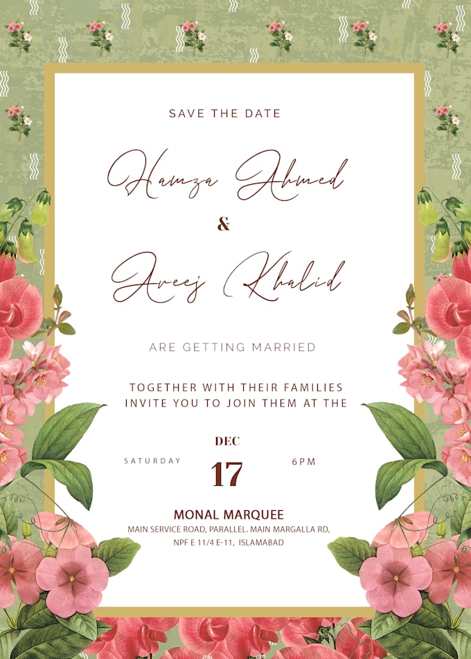 create digital wedding invitations