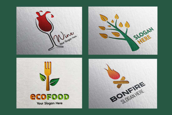 design creative modern and unique business logo