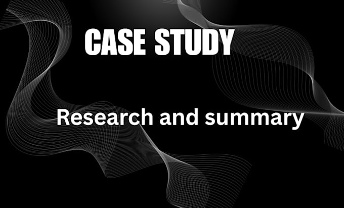 get the best research, summaries, and case study