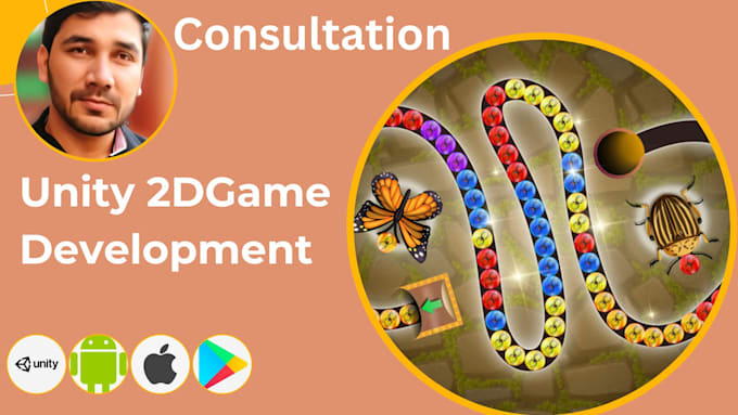 develop unity 2d android and PC games with admob monetization
