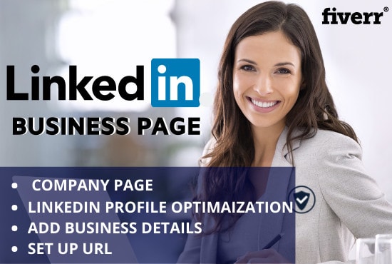 Linkedin business page and company page, personal profile optimization ...