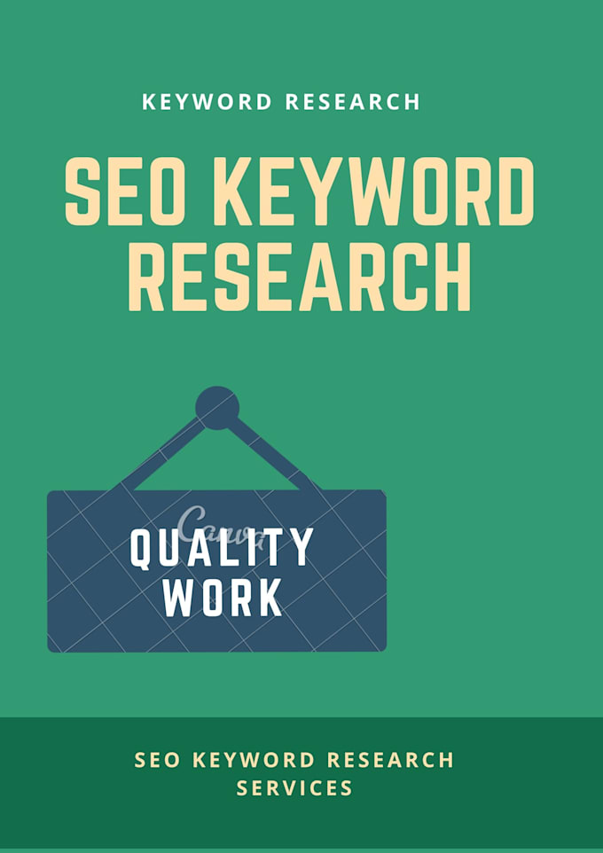 do SEO keyword research and competitive analysis