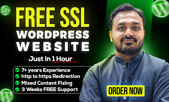 install SSL certificate,force http to https or fix SSL wordpress in 1 hour