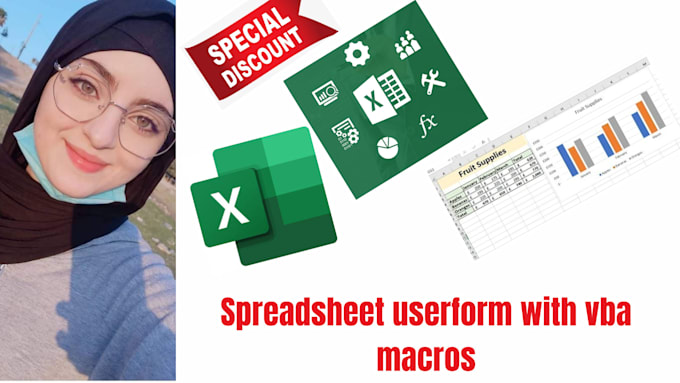 Create spreadsheet userform with vba macros in microsoft excel by Waqas ...