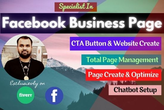 setup optimize and manage impressive facebook business page