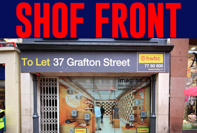 do shopfront storefront window graphics banner design