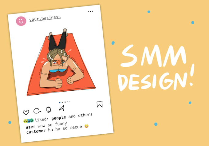 draw an illustration for your SMM