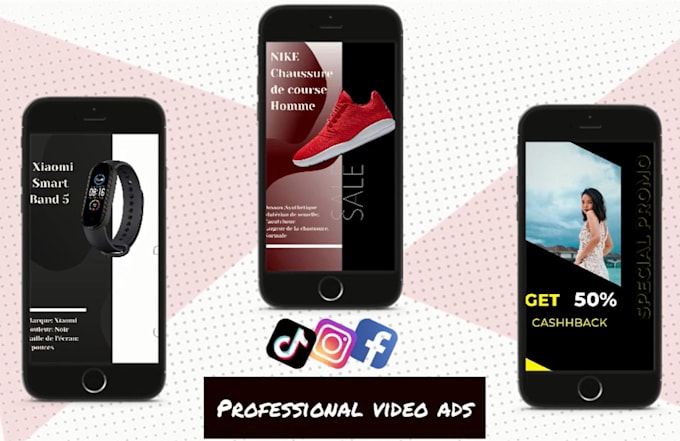 create tik tok video ads for product or service