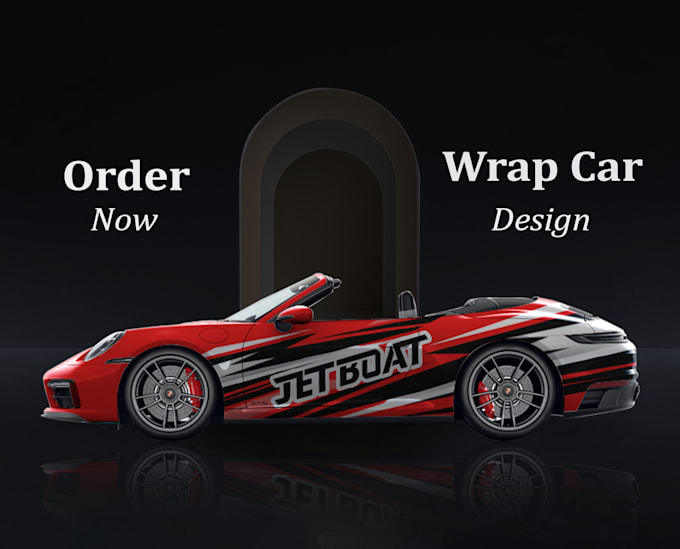 professionally car wrap design