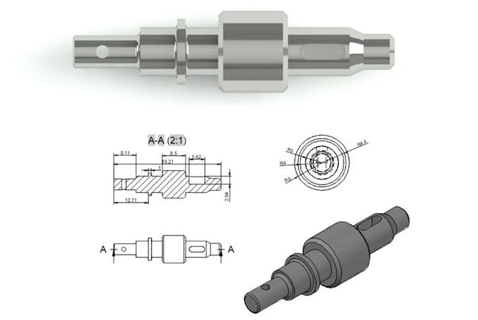 do 3d cad modeling, 2d mechanical drawing and rendering in autocad