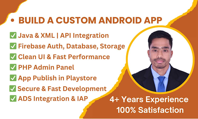 create a secure android app with API and database