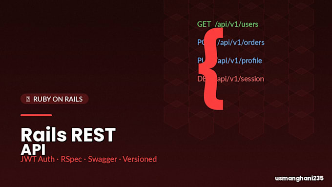 build a secure rest API with ruby on rails for your app or mobile
