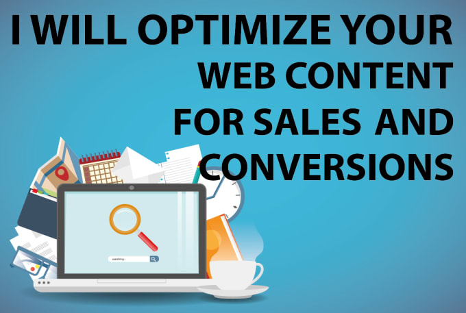 optimize your web content for sales and conversions