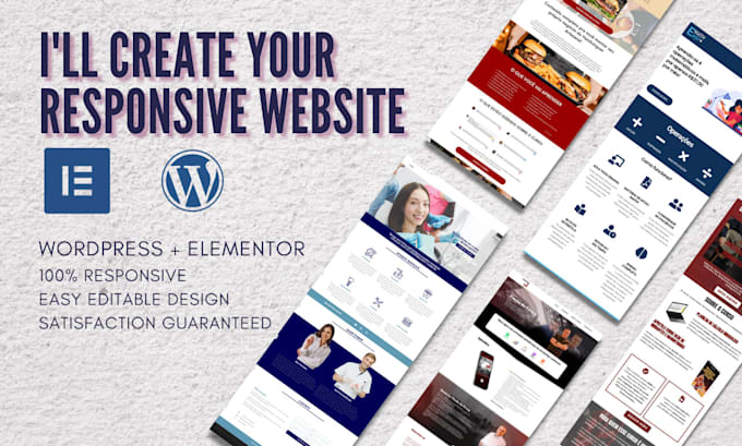 create your business website with wordpress and elementor