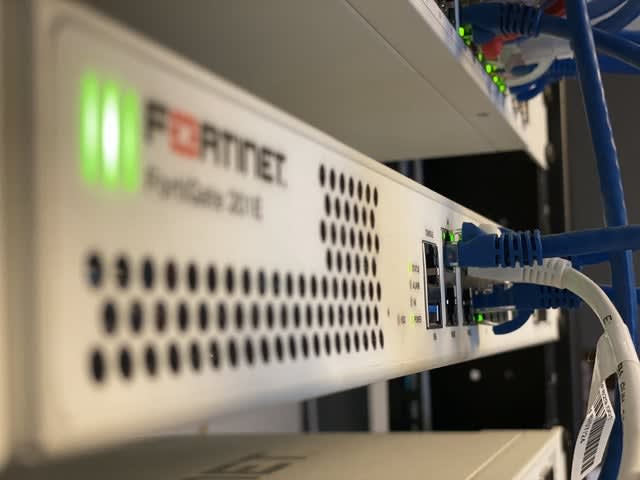 help to to setup network with fortigate firewall