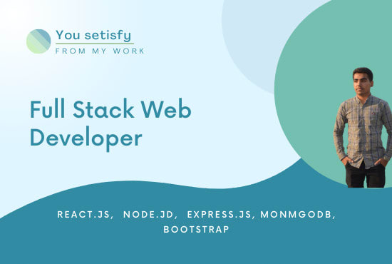 Full stack web developer using mern by Bilal_kkg | Fiverr