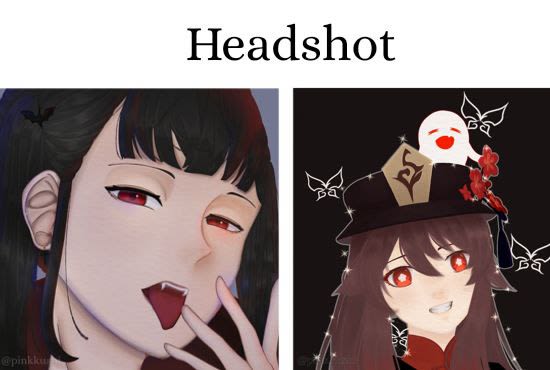 draw anime character illustrations with cool art style
