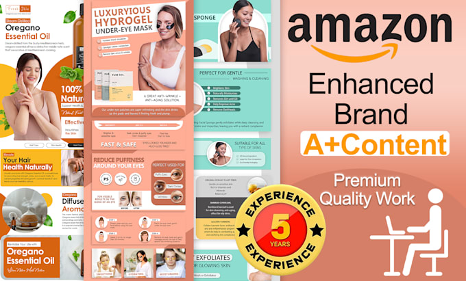 design amazon a plus content or ebc enhance brand content