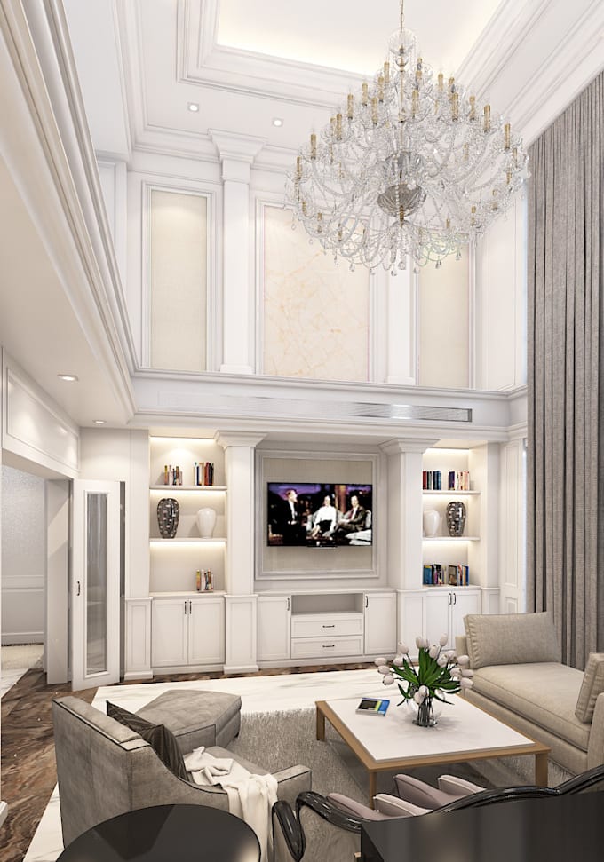 produce 3d rendering with 3ds max