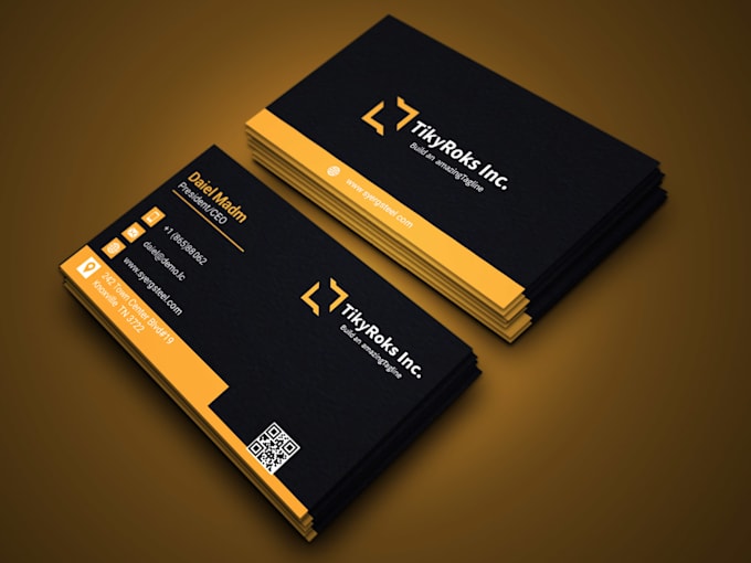 design outstanding business card