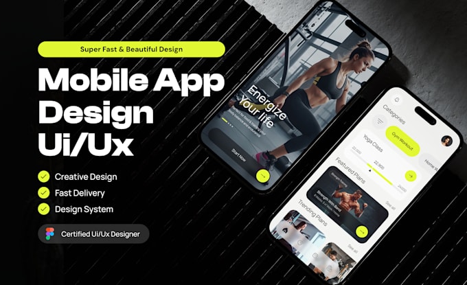 do web mobile app ui ux design wireframe or prototype mockup
