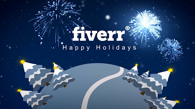 create magical christmas animation video