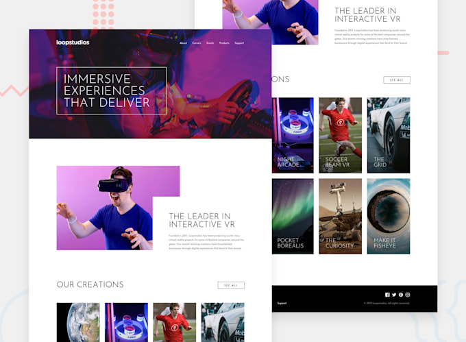 build a static webpage for you