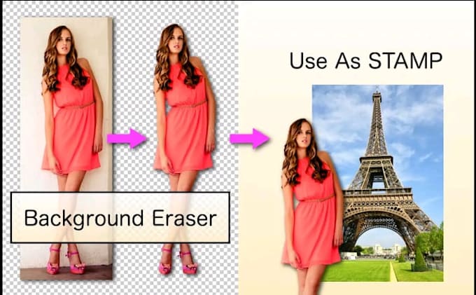 images background removal with white or transparent