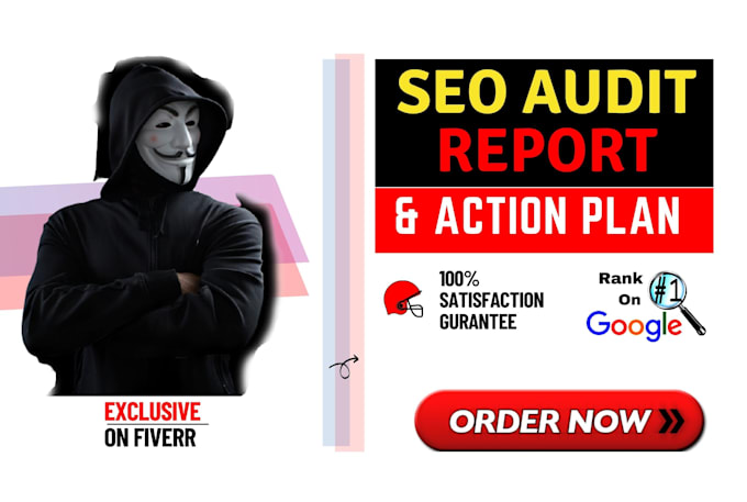 provide professional SEO audit report and action plan
