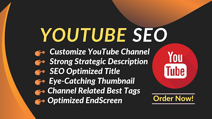 optimize the SEO for your youtube channel and videos