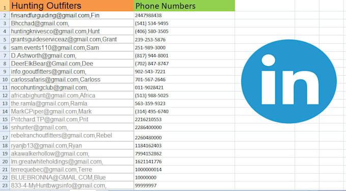 do phone numbers and email scraping