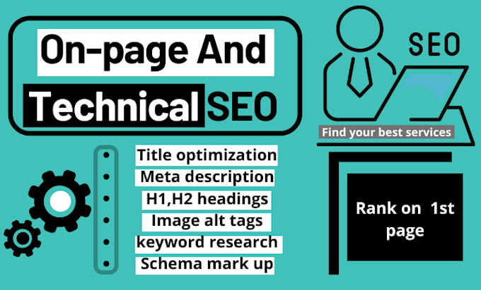 do on page and technical SEO of your website