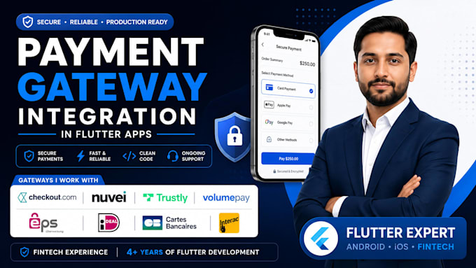 integrate payment gateways into your flutter app