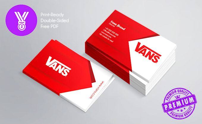 design a professional and elegant business card