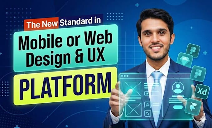 design user friendly UI UX for your mobile or website