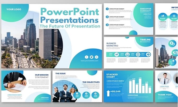 design a powerpoint presentation and pitch deck