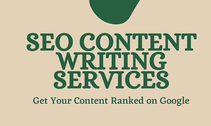 provide SEO blog writing services
