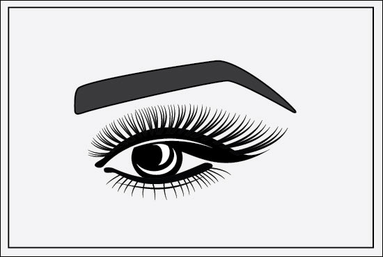 draw black and white vector line art illustration for you
