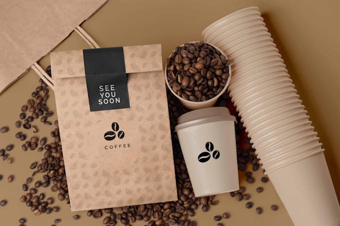 design minimalist logo and brand identity with complete branding kit