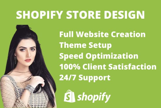 design perfect shopify store or website