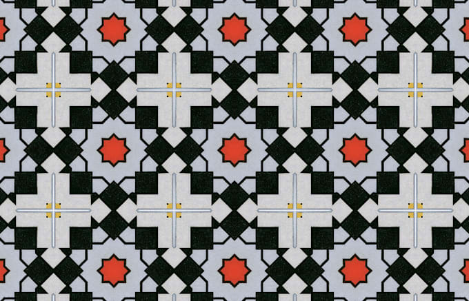 make unique, seamless, vector pattern