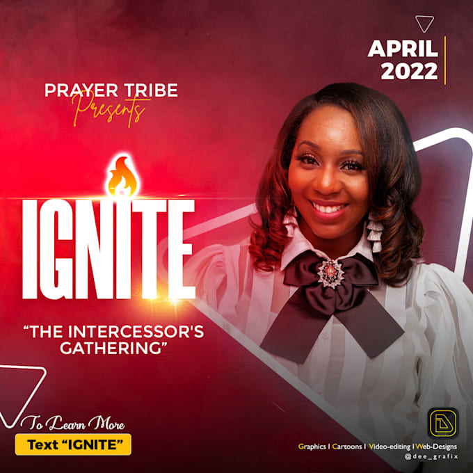 create christian church flyer design