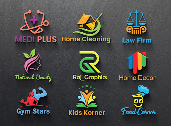 Design creative, professional modern 3d logo for you by Raj_graphics ...