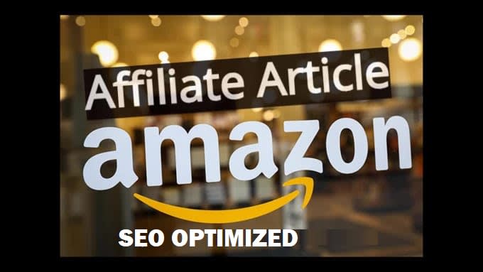 write optimized amazon affiliate article and buying guide